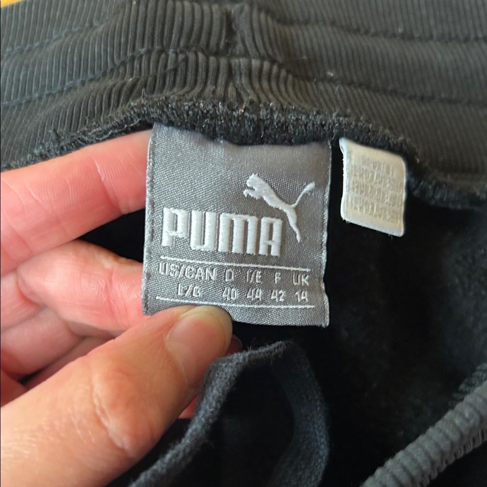 Puma Black Track Pants - Picture 8 of 8